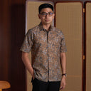 Latibu - Mandalas Kemeja Batik Pria Premium Lengan Pendek - Mandalas