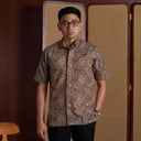 Latibu - Mandalas Kemeja Batik Pria Premium Lengan Pendek - Mandalas