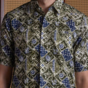 Lavici - Mandalas Kemeja Batik Pria Premium Lengan Pendek - Mandalas