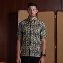 Lavici - Mandalas Kemeja Batik Pria Premium Lengan Pendek - Mandalas