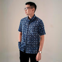 Lavite - Mandalas Kemeja Batik Pria Premium Lengan Pendek - Mandalas