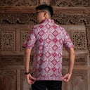 Lekara - Mandalas Kemeja Batik Pria Premium Lengan Pendek - Mandalas
