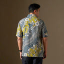 Lemorin - Mandalas Premium Men’s Short Sleeve Batik Shirt - Mandalas