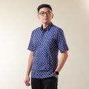 Lenaru - Mandalas Kemeja Batik Pria Premium Lengan Pendek - Mandalas