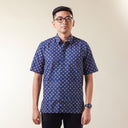 Lenaru - Mandalas Kemeja Batik Pria Premium Lengan Pendek - Mandalas