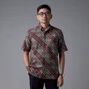 Lera - Mandalas Kemeja Batik Pria Premium Lengan Pendek - Mandalas