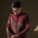 Lesmana - Mandalas Kemeja Batik Pria Premium Lengan Panjang - Mandalas