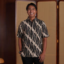 Liridian - Mandalas Kemeja Batik Pria Premium Lengan Pendek - Mandalas