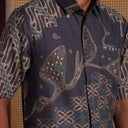 Lirisan - Mandalas Kemeja Batik Pria Premium Lengan Pendek - Mandalas