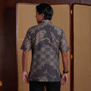 Lirisan - Mandalas Kemeja Batik Pria Premium Lengan Pendek - Mandalas