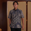 Lirisan - Mandalas Kemeja Batik Pria Premium Lengan Pendek - Mandalas