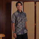 Lirisan - Mandalas Kemeja Batik Pria Premium Lengan Pendek - Mandalas