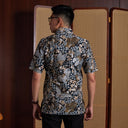 Litodian - Mandalas Kemeja Batik Pria Premium Lengan Pendek - Mandalas