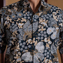 Litodian - Mandalas Kemeja Batik Pria Premium Lengan Pendek - Mandalas