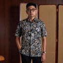 Litodian - Mandalas Kemeja Batik Pria Premium Lengan Pendek - Mandalas