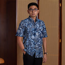 Litoria - Mandalas Kemeja Batik Pria Premium Lengan Pendek - Mandalas