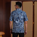 Litoria - Mandalas Kemeja Batik Pria Premium Lengan Pendek - Mandalas