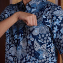 Litoria - Mandalas Kemeja Batik Pria Premium Lengan Pendek - Mandalas