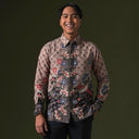 Lokanata - Mandalas Kemeja Batik Pria Premium Lengan Panjang - Mandalas