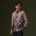 Lokanata - Mandalas Kemeja Batik Pria Premium Lengan Panjang - Mandalas