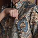 Luveru - Mandalas Kemeja Batik Pria Premium Lengan Pendek - Mandalas