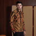 Macaw - Mandalas Kemeja Batik Pria Premium Lengan Panjang - Mandalas