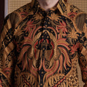 Macaw - Mandalas Kemeja Batik Pria Premium Lengan Panjang - Mandalas