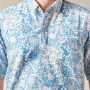 Magarin - Mandalas Kemeja Batik Pria Premium Lengan Pendek - Mandalas