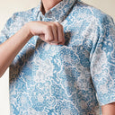 Magarin - Mandalas Kemeja Batik Pria Premium Lengan Pendek - Mandalas