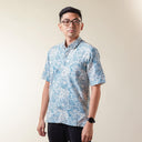 Magarin - Mandalas Kemeja Batik Pria Premium Lengan Pendek - Mandalas