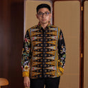 Mahadian - Mandalas Kemeja Batik Pria Premium Lengan Panjang - Mandalas