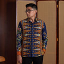 Mahanavi - Mandalas Kemeja Batik Pria Premium Lengan Panjang - Mandalas