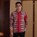 Maharubi - Mandalas Kemeja Batik Pria Premium Lengan Panjang - Mandalas