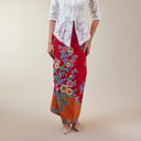 Maharubi - Mandalas Sarimbit Couple Set Long Sleeve Shirt and Premium Batik Skirt - Mandalas