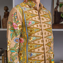 Mahazel - Mandalas Kemeja Batik Pria Premium Lengan Panjang - Mandalas