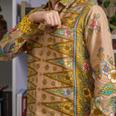 Mahazel - Mandalas Kemeja Batik Pria Premium Lengan Panjang - Mandalas