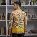 Mahazel - Mandalas Set Sarimbit Couple Kemeja Lengan Panjang dan Rok Batik Premium - Mandalas