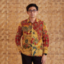 Mahesdara - Mandalas Kemeja Batik Pria Premium Lengan Panjang - Mandalas