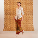 Mahesdara - Mandalas Women's Premium Batik Pleated Skirt - Mandalas