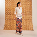 Mahesena - Mandalas Women's Premium Batik Pleated Skirt - Mandalas