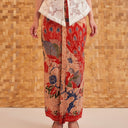 Maheswara - Mandalas Women's Premium Batik Pleated Skirt - Mandalas