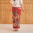 Maheswara - Mandalas Women's Premium Batik Pleated Skirt - Mandalas