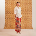 Maheswara - Mandalas Women's Premium Batik Pleated Skirt - Mandalas