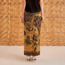 Maheswirya - Mandalas Women's Premium Batik Pleated Skirt - Mandalas