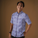 Majus - Mandalas Kemeja Batik Pria Premium Lengan Pendek - Mandalas