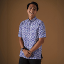 Majus - Mandalas Kemeja Batik Pria Premium Lengan Pendek - Mandalas