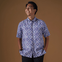 Majus - Mandalas Kemeja Batik Pria Premium Lengan Pendek - Mandalas