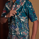 Makajo - Mandalas Kemeja Batik Pria Premium Lengan Pendek - Mandalas