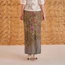Mamiri - Mandalas Women's Premium Batik Pleated Skirt - Mandalas