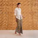 Mamiri - Mandalas Women's Premium Batik Pleated Skirt - Mandalas